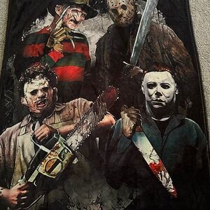 Horror Movie Character Blanket